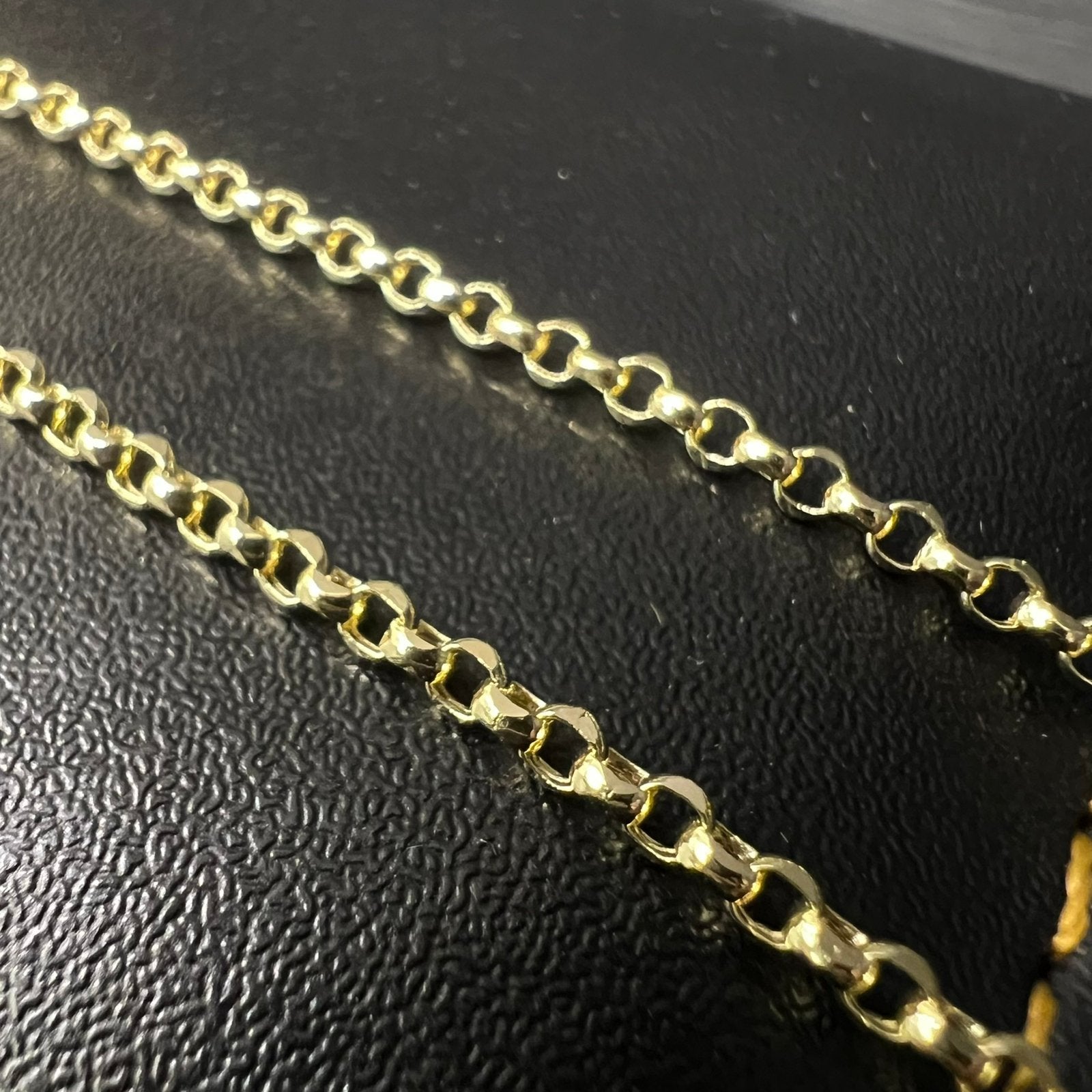 14k gouden ketting jasseron schakel, Ophalen of Verzenden, Nieuw, Goud