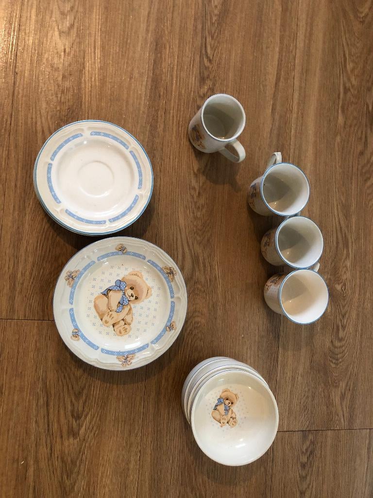 Servies met beertjes, Ophalen, Gebruikt, Overige typen, Overige stijlen