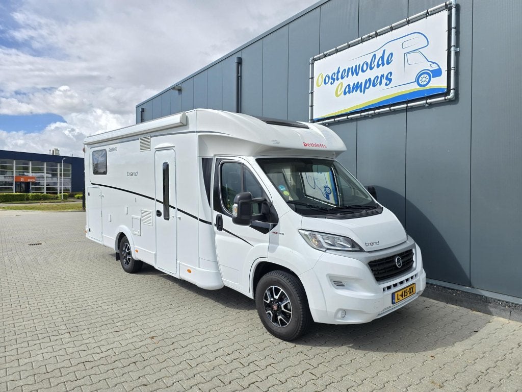 Dethleffs T7057 Lengte Bedden 9G Automaat Offgrid EP Level, Ringverwarming, Fiat, 7 tot 8 meter, Bedrijf