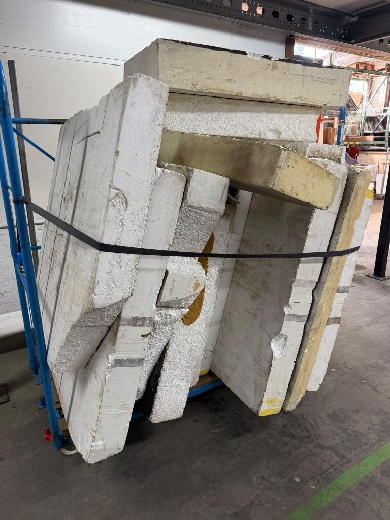 Gratis tempex en pir isolatie platen ca 8m2 totaal, Gebruikt, 12 cm of meer, 5 tot 10 m², Piepschuim (Tempex)