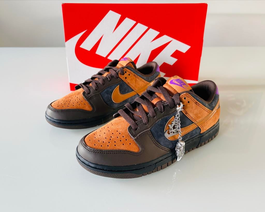 Nike Dunk Low Cider Dark Chocolat | 38.5, Kleding | Heren, Ophalen, Bruin, Nieuw, Sneakers of Gympen