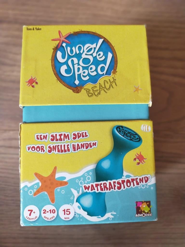 Jungle Speed Beach spel, watervaste versie, Ophalen of Verzenden