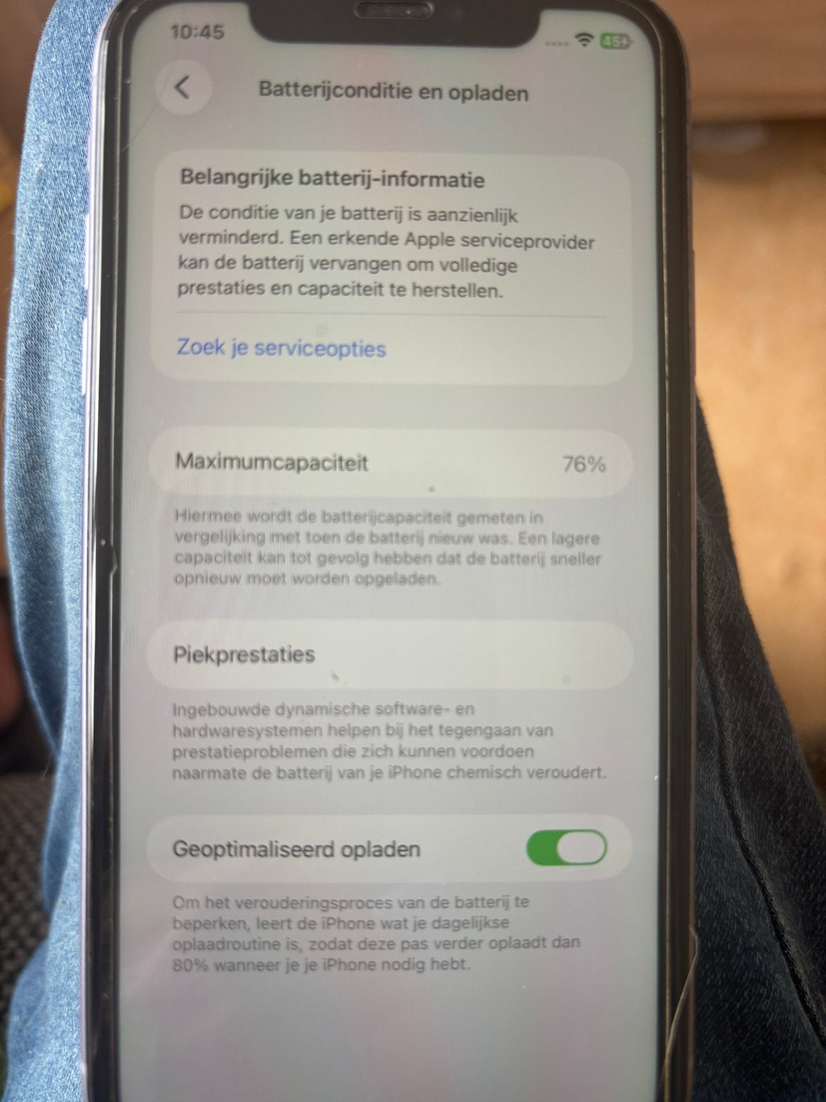 Iphone 12, 128 GB, Paars, Ophalen of Verzenden, Zo goed als nieuw