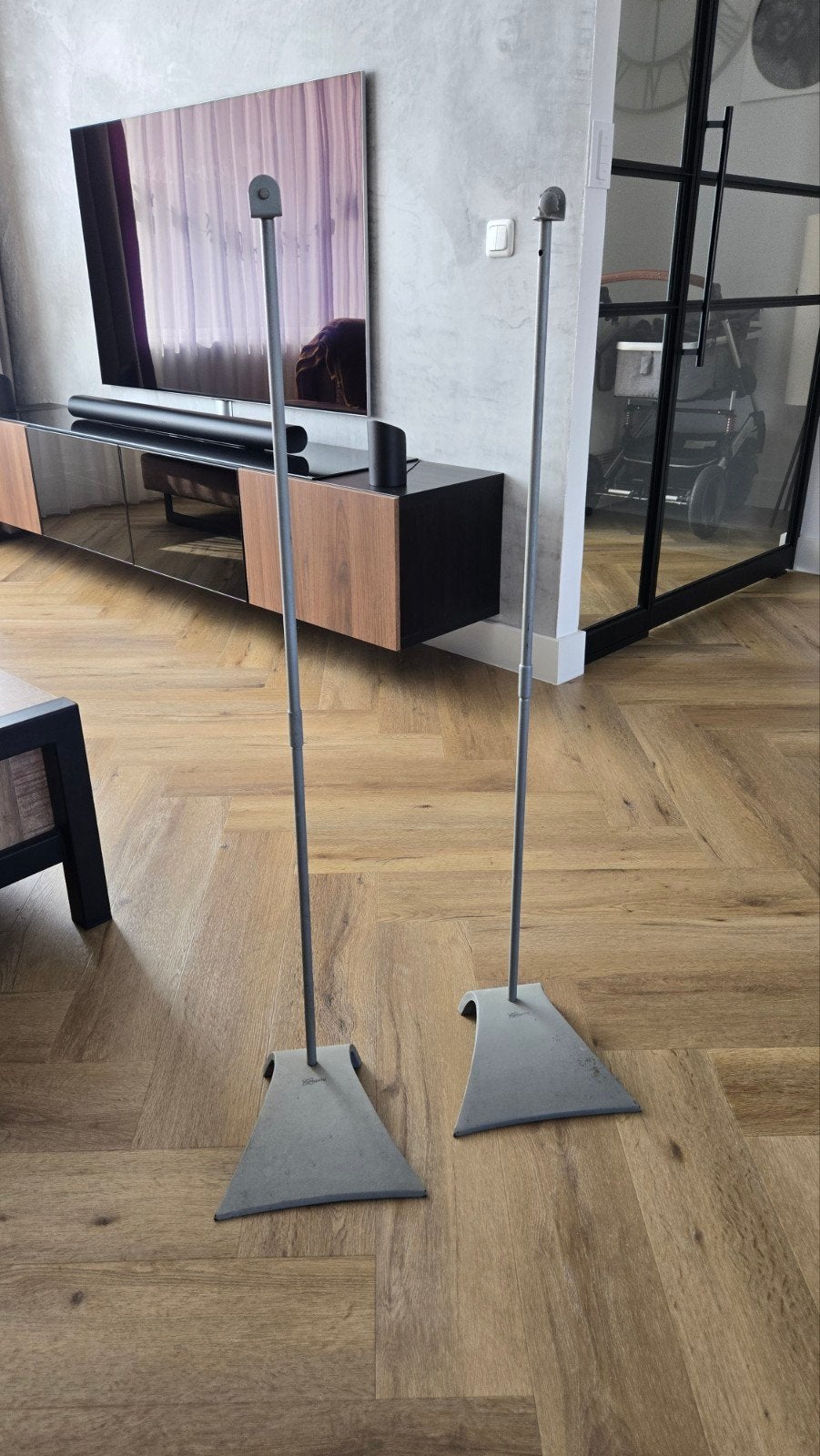 Vocal music standaard 2x, Ophalen, Gebruikt, Muziekstandaard, Speaker