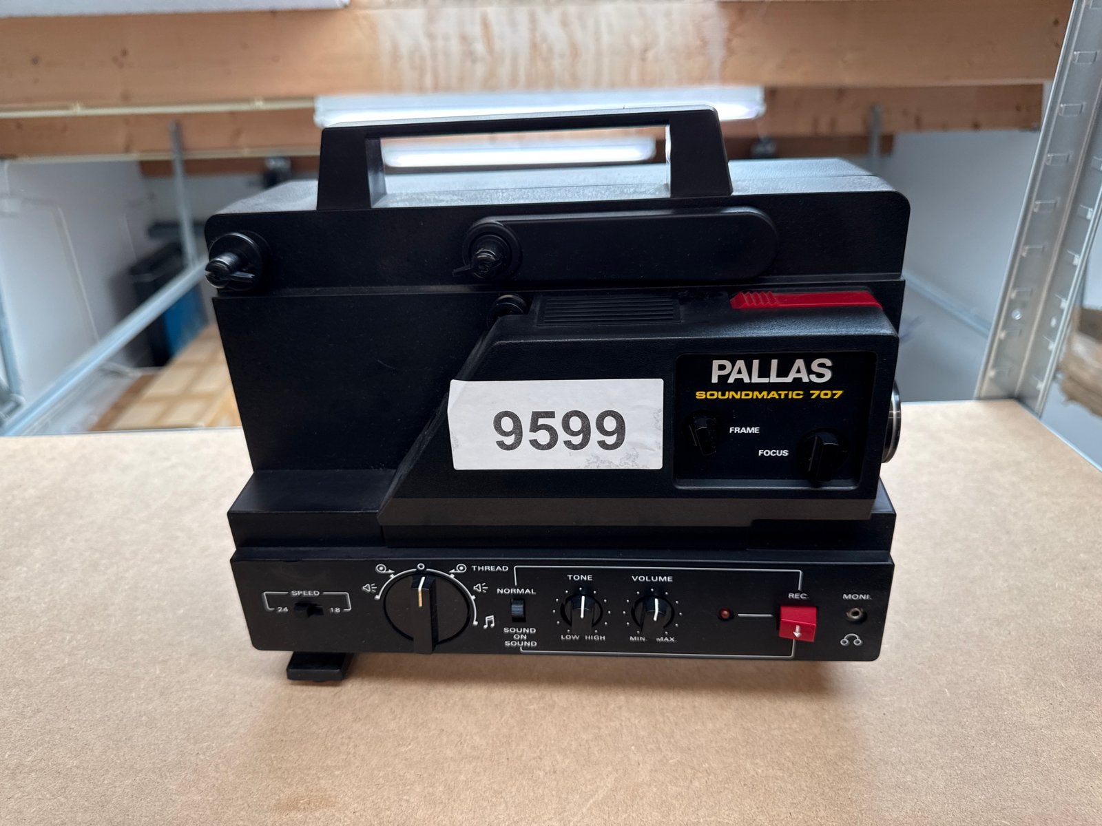 Pallas Soundmatic 707 Super 8 Filmprojector, Ophalen of Verzenden, Gebruikt