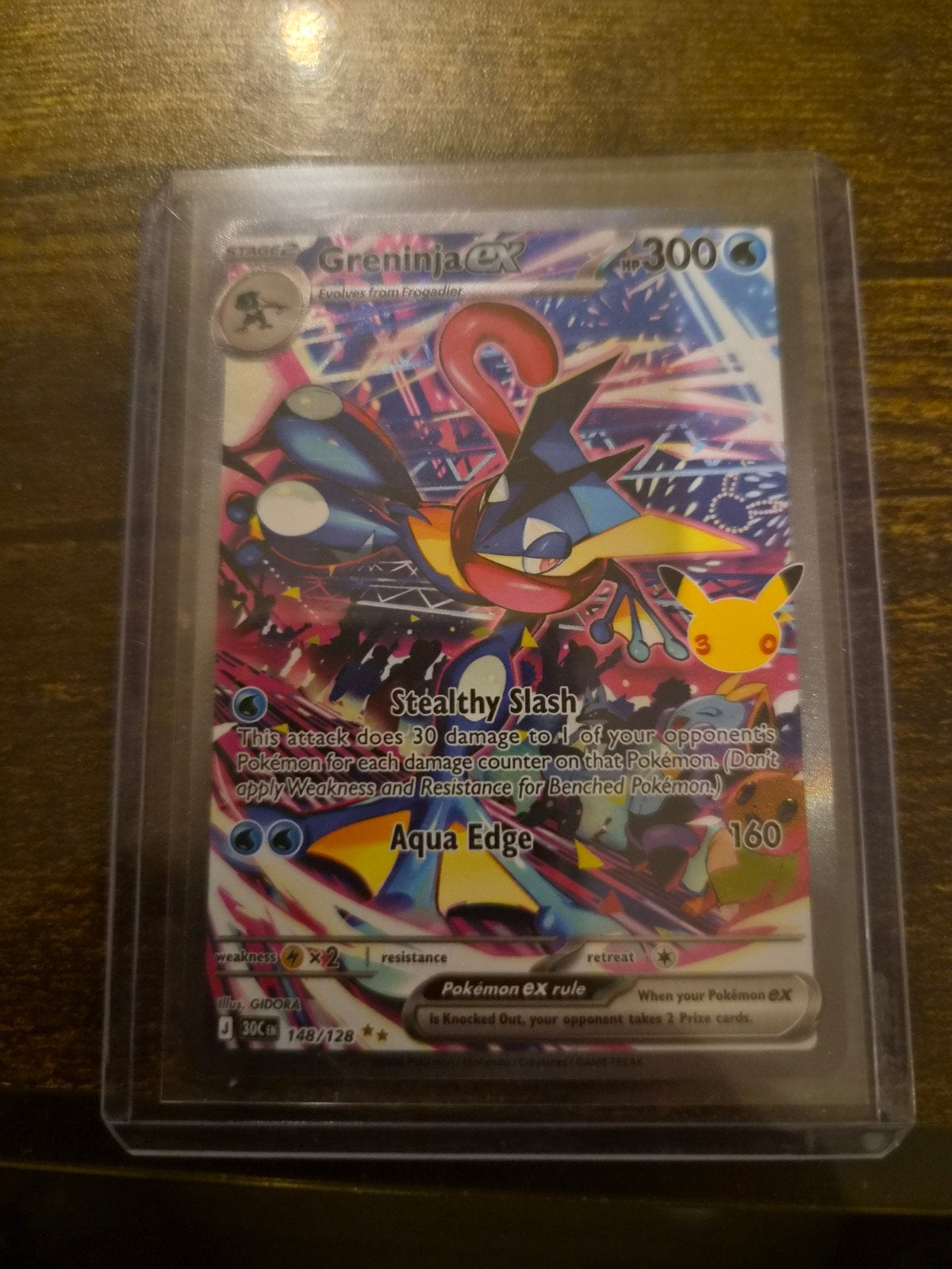 greninja ex 148/128, Ophalen of Verzenden, Nieuw