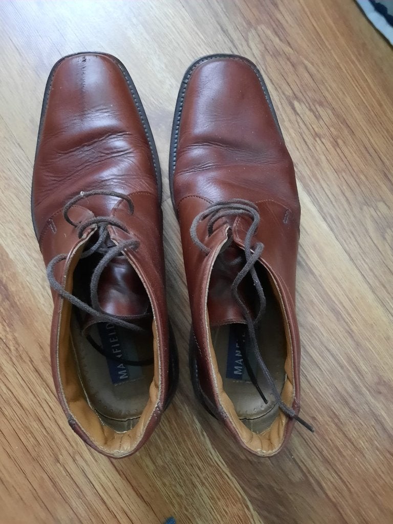 schoenen, Kleding | Heren, Schoenen, Ophalen, Manfield, Zwart, Zo goed als nieuw