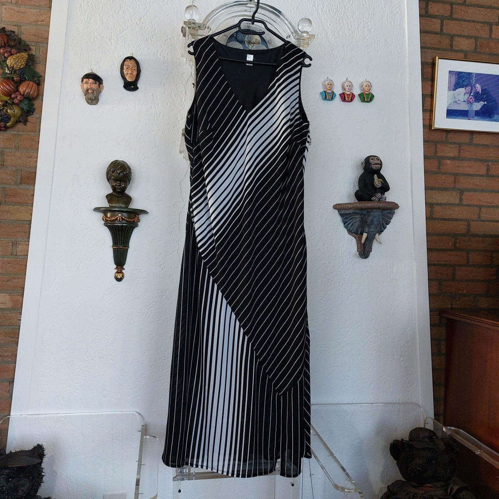 Jurk in de maat 48., Verzenden, Zo goed als nieuw, Zwart, Jurk