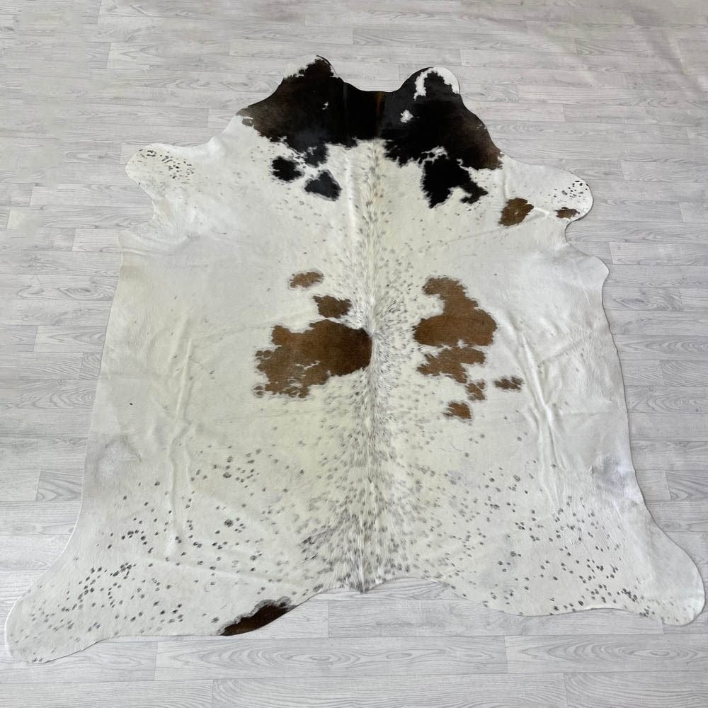 Koeienhuid bruin creme wit 235x205cm B-keus | Lederstore, Landelijk, modern, Scandinavisch, industrieel, Bruin, 200 cm of meer