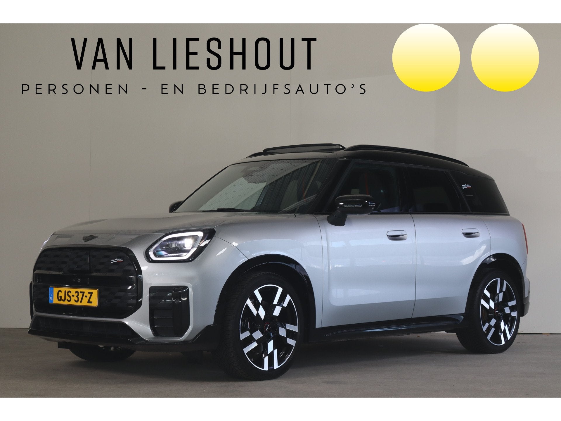 MINI Countryman E John Cooper Works M 66.5 kWh NL-Auto! Pano, Auto's, Gebruikt, 750 kg, Countryman, 24 min