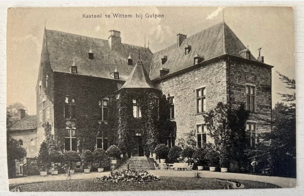 Oude Ansichtkaart - Kasteel te Wittem bij Gulpen, Ophalen of Verzenden, Voor 1920, Ongelopen, Limburg
