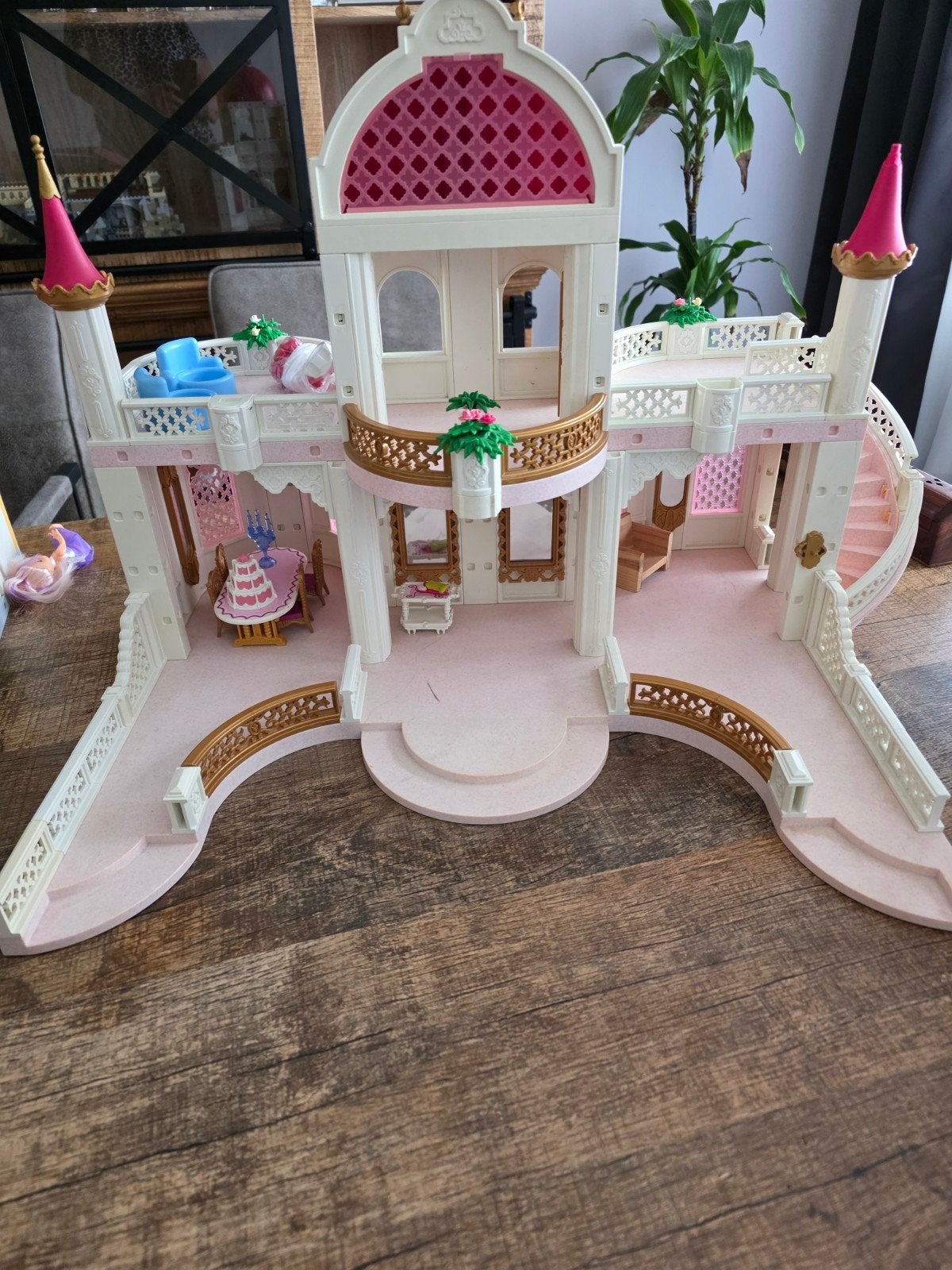 Playmobil Prinsessenkasteel met accessoires, Ophalen of Verzenden, Zo goed als nieuw, Jongen of Meisje