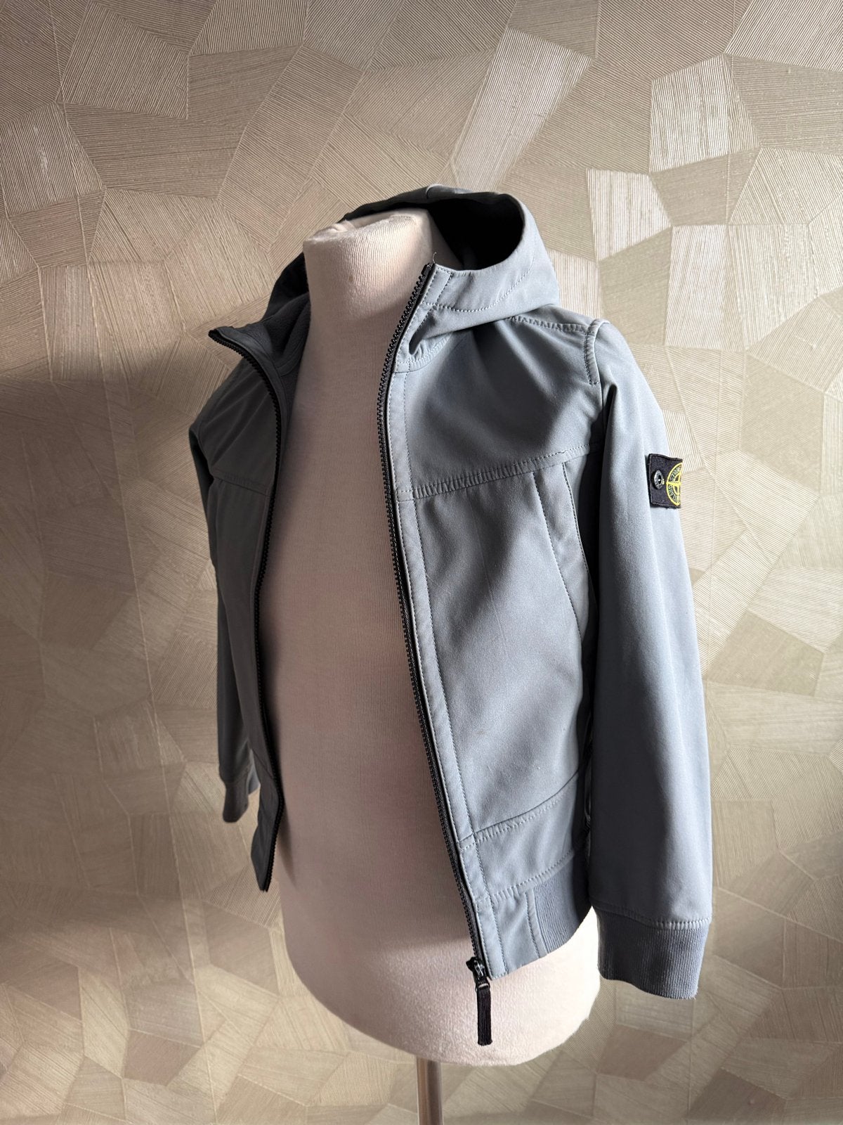 Stone Island Junior Softshell Jas - Maat 142 (10 jaar), Kinderen en Baby's, Ophalen of Verzenden, Nieuw, Jongen, Jas