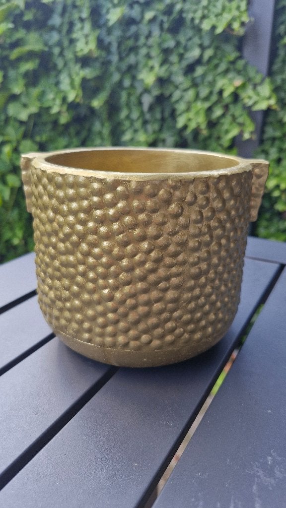 Bloempot, Rond, Ophalen of Verzenden, Aardewerk, Binnen