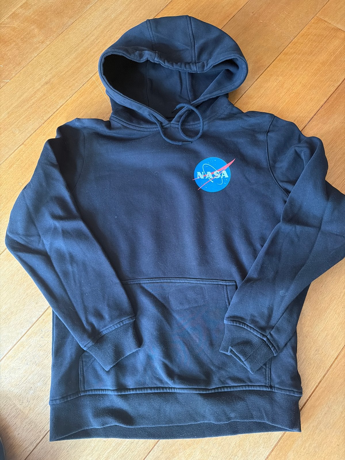 Mister Tee NASA Hoodie Maat M Zwart, Kleding | Heren, Ophalen of Verzenden, Zo goed als nieuw, Maat 48/50 (M), Zwart