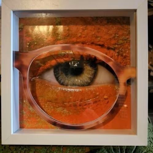 Kunst, ziend oog, Ophalen of Verzenden