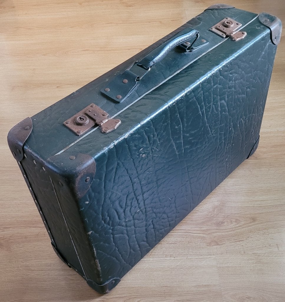 Vintage koffer, Ophalen of Verzenden