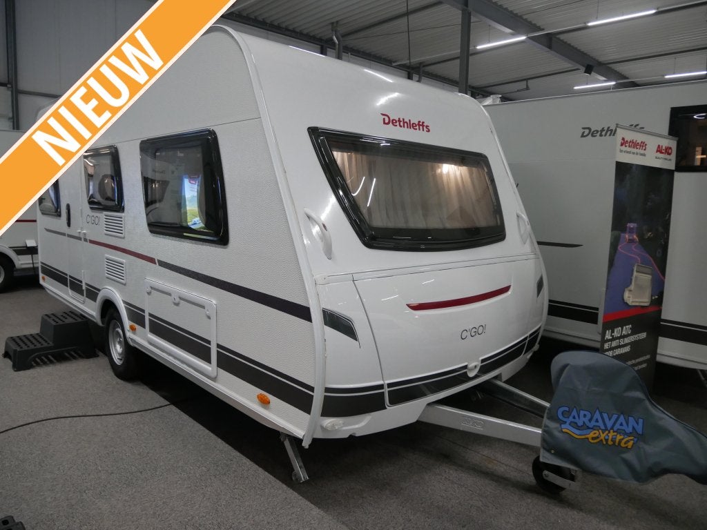 Dethleffs C'Go 475 EL GRATIS mover en luifel, Bedrijf, Treinzit, Tot en met 3, Dethleffs