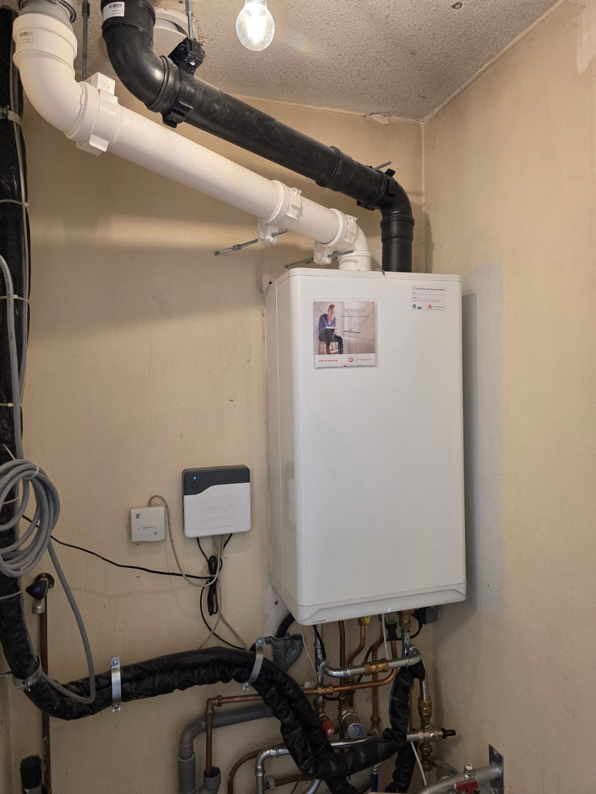 Intergas Xtreme 36 CV-ketel - Zo goed als nieuw, Doe-het-zelf en Verbouw, Verwarming en Radiatoren, Hoog rendement (Hr), Cv-ketel of Combi-ketel