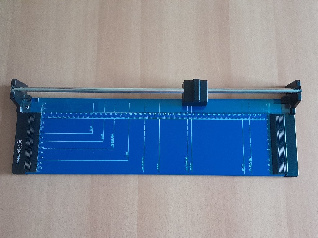Dahle A3 Rolsnijmachine Papersnijder B0508 Cut Cat zgan, Ophalen, Zo goed als nieuw