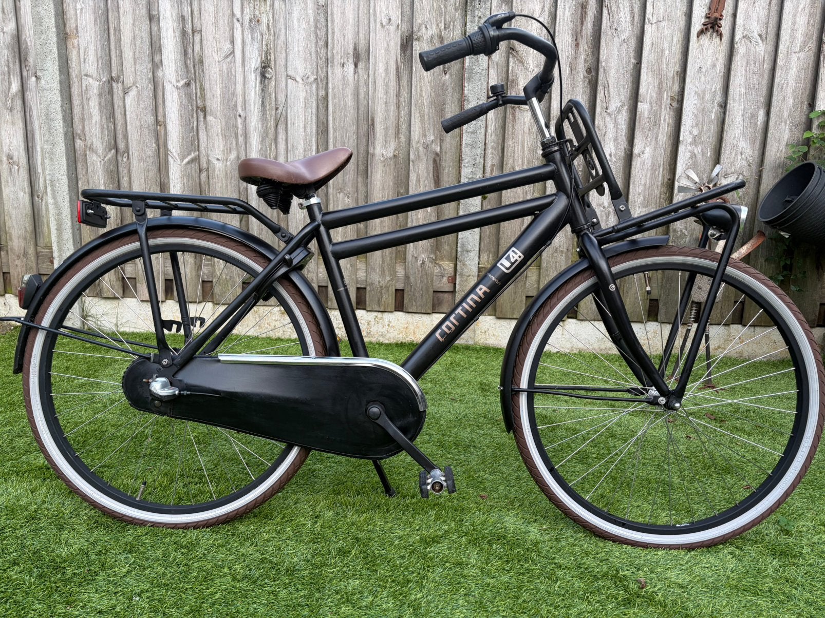 Cortina U4 transport 26 inch 3 versnelling frame hoogte 47, Terugtraprem, Gebruikt, Cortina U4 Transport, Versnellingen