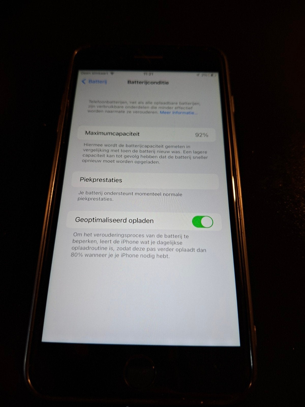 iPhone 7 Plus - Microfoon defect, verder in prima staat, Telecommunicatie, Mobiele telefoons | Apple iPhone, Zwart, Ophalen of Verzenden