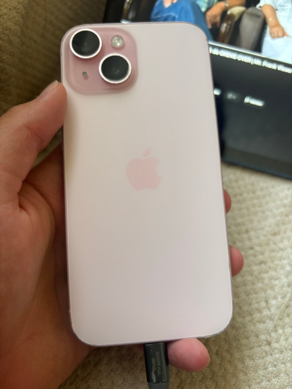 iPhone 15 128GB - Goed werkend met lichte gebruikskrassen, Telecommunicatie, Mobiele telefoons | Apple iPhone, 128 GB, IPhone 15