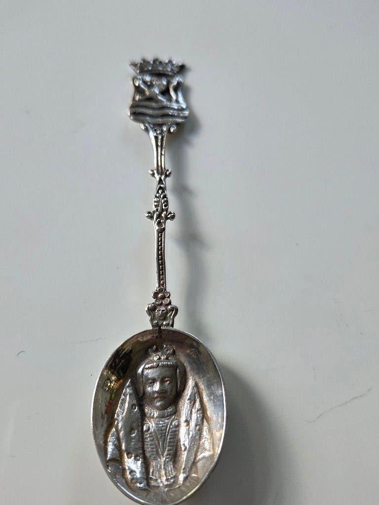 zilver lepel Zeeland antiek, Antiek en Kunst, Ophalen of Verzenden, Zilver