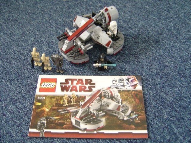 Lego Star Wars vintage 8091 Republic Swamp Speeder van 2010!, Verzamelen, Star Wars, Ophalen of Verzenden, Zo goed als nieuw, Actiefiguurtje