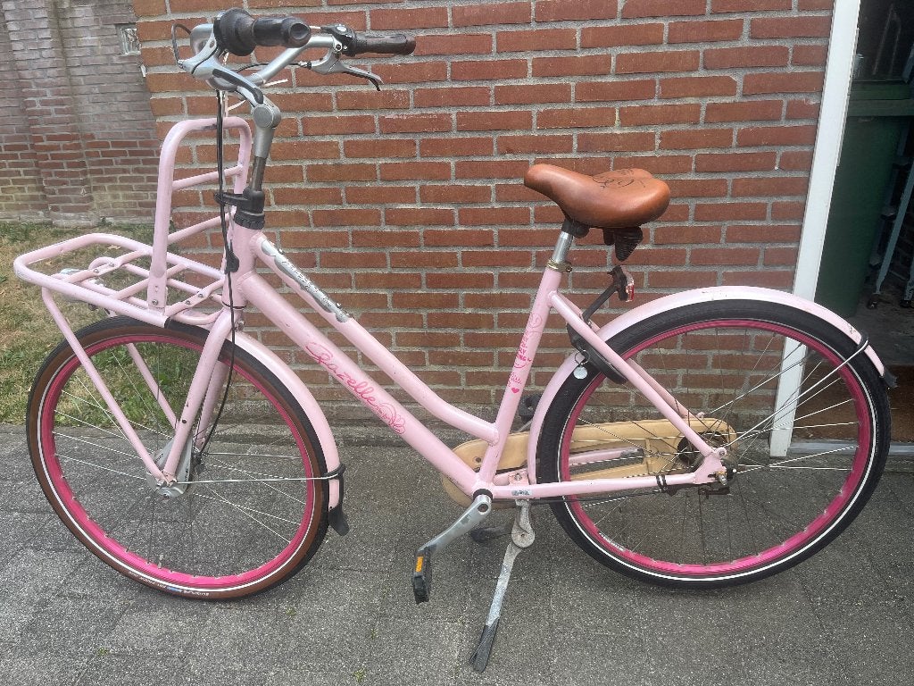 Dames fiets, Ophalen, Gebruikt, Versnellingen, Schijfrem