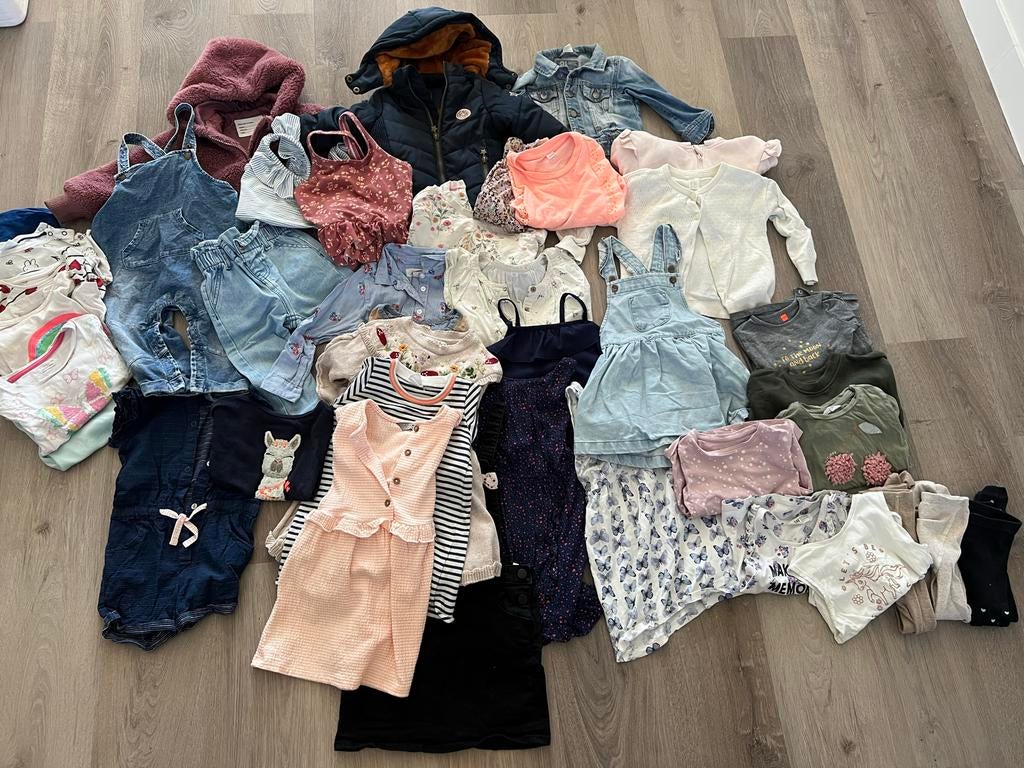 Grote kledingbundel meisjes babykleding maat 80 t/m 104, Ophalen of Verzenden, Gebruikt, Overige maten