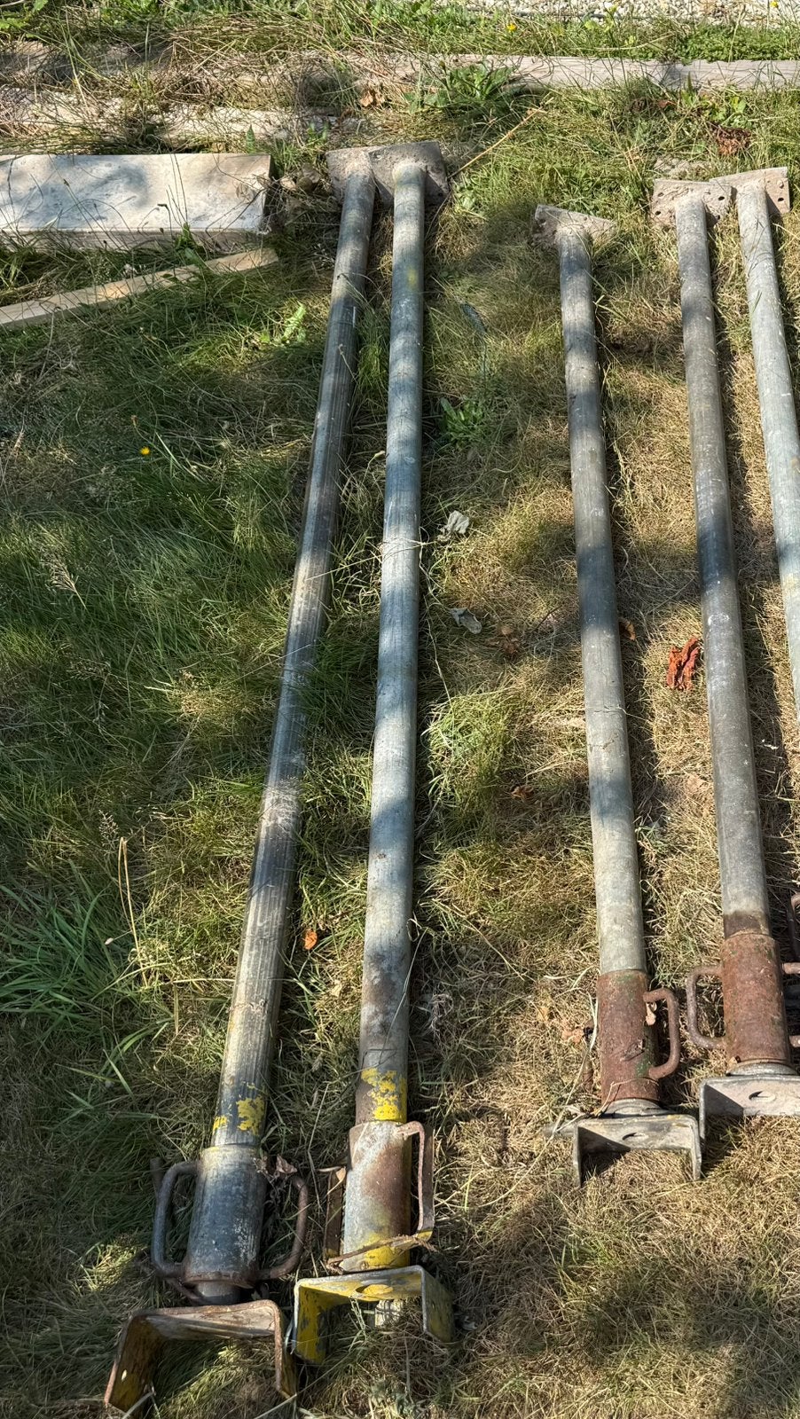4x bouwstempels, Ophalen, Gebruikt, Overige typen, 2 tot 5 meter