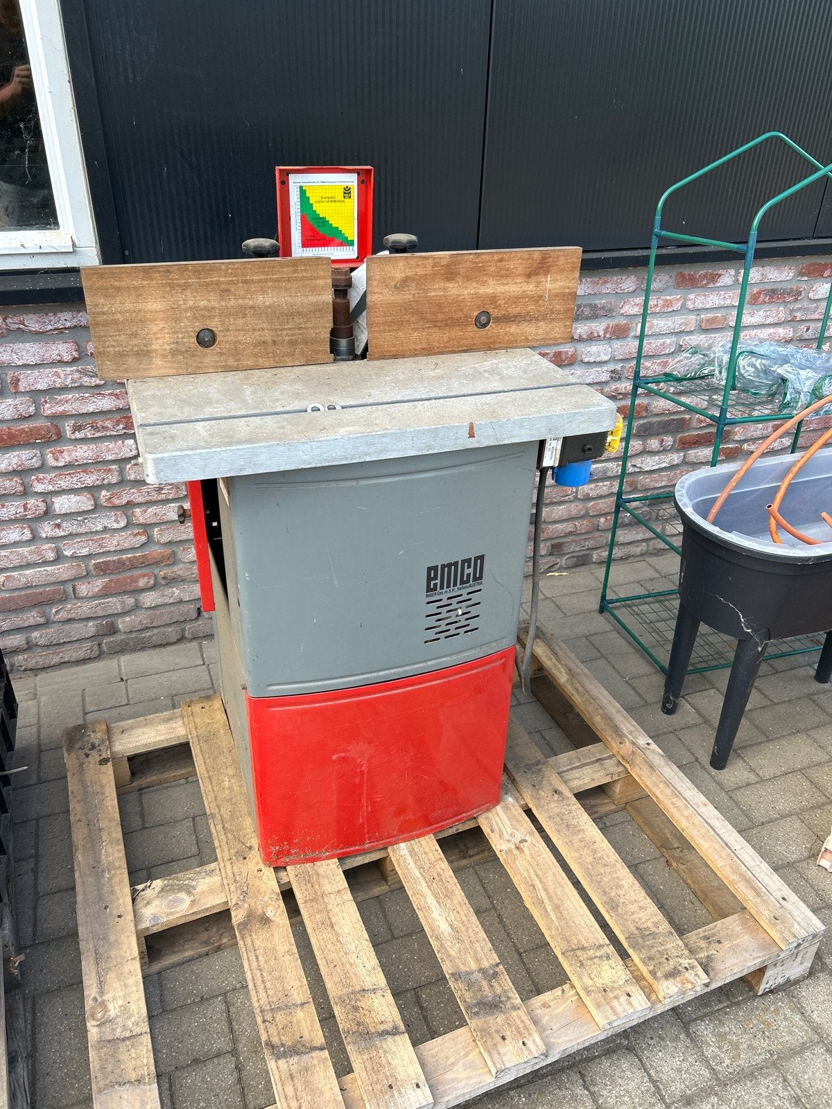 Emco TF10 Woodworker Bovenfrees, Ophalen of Verzenden, Gebruikt, Elektrisch, Bovenfrees