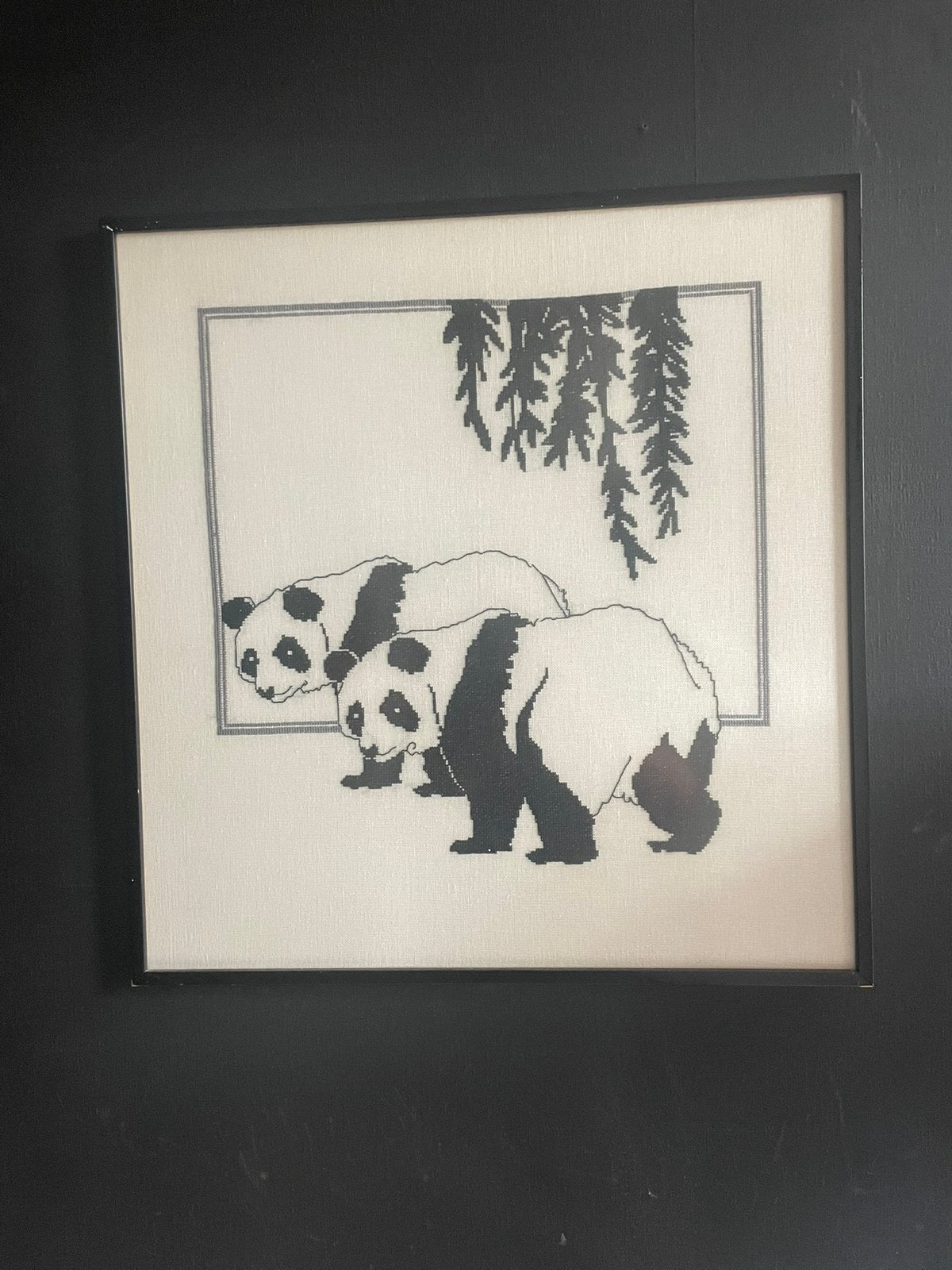 Schilderij met beren, Ophalen