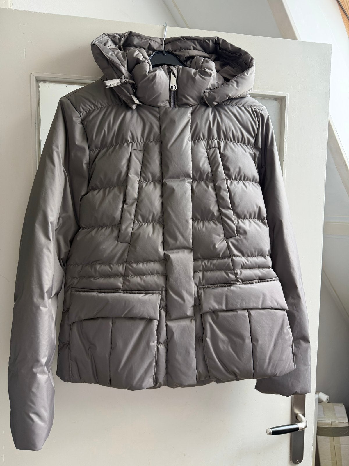 Poivre Blanc skijas met capuchon en afneembare bontkraag, Ophalen, Zo goed als nieuw, Maat 38/40 (M), Jack