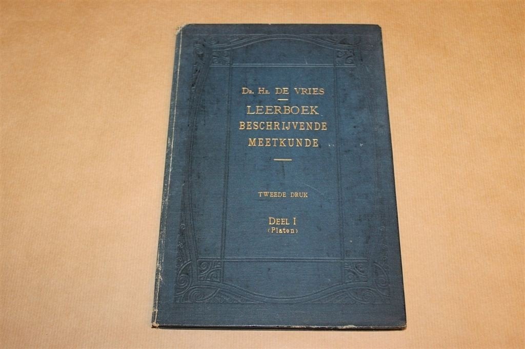Leerboek der Beschrijvende Meetkunde — Platenatlas 1919, Boeken, Ophalen of Verzenden, Gelezen, Natuurwetenschap