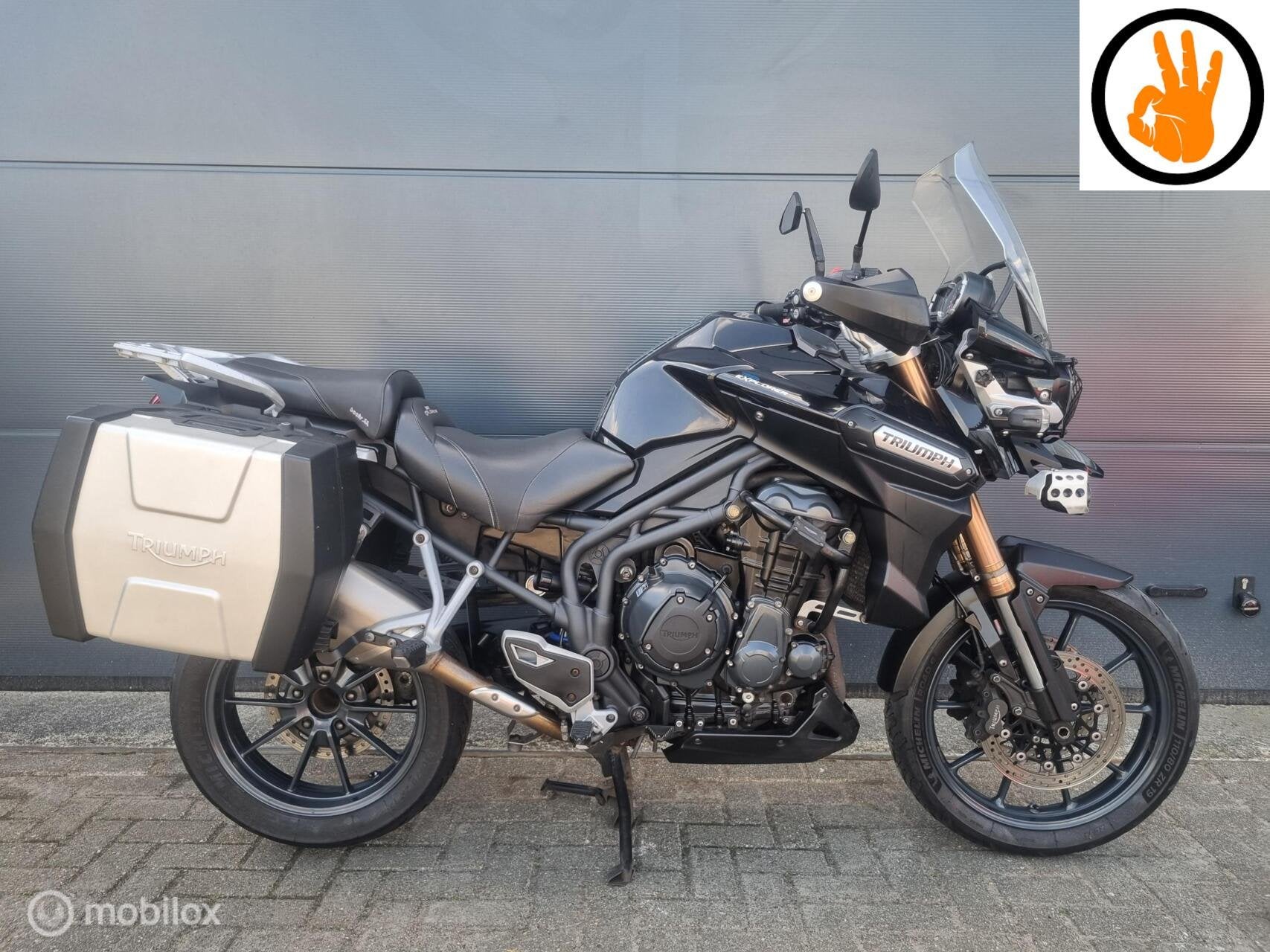 Mooie Triumph Tiger 1200 Explorer ABS (bj 2012), Motoren, Motoren | Triumph, Bedrijf, Toermotor, meer dan 35 kW, ABS, Traction Control