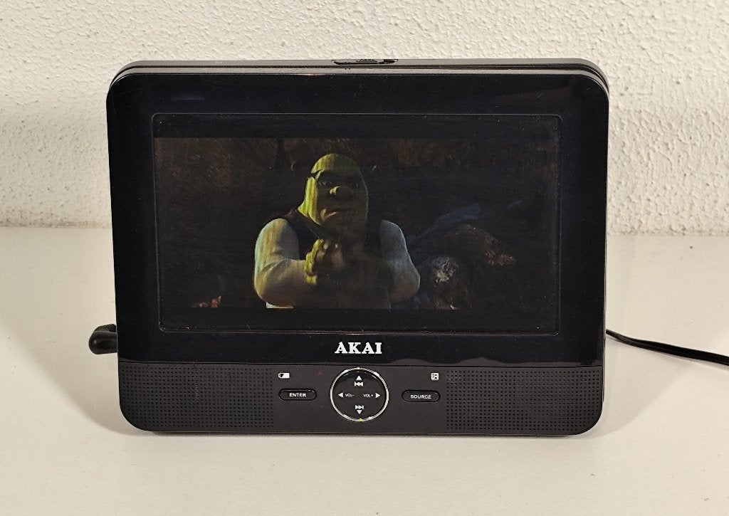 Akai APD712TG Portable Dvd-speler, Gebruikt, -, -, Draagbaar