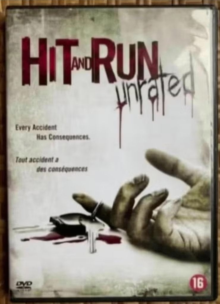 DVD Hit and Run unrated; spannende thriller, Vanaf 16 jaar, Ophalen of Verzenden, Zo goed als nieuw