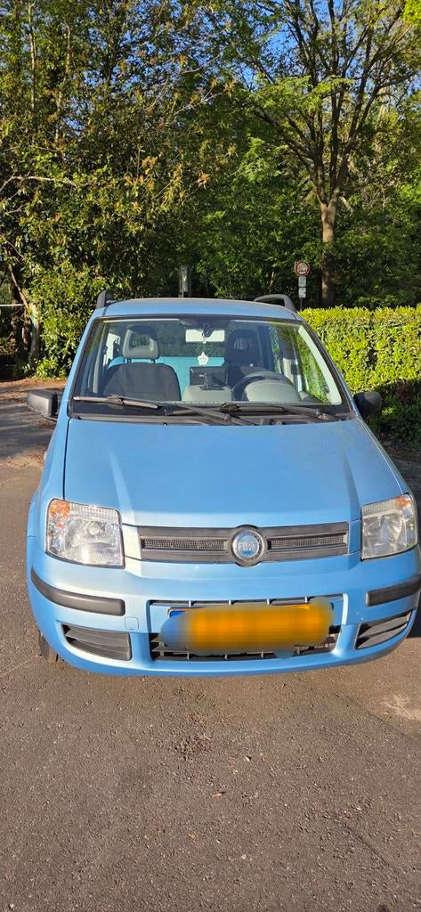 Fiat Panda 1.2 44KW 60PK 2005 Blauw, Auto's, Fiat, Voorwielaandrijving, Stof, Origineel Nederlands, Handgeschakeld