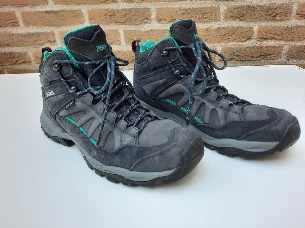 Meindl Nebraska Mid GTX maat 41 - ZGAN, Meindl, Overige kleuren, Zo goed als nieuw, Wandelschoenen