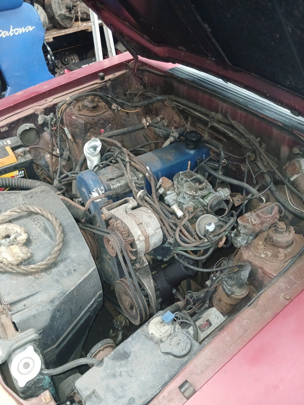 2.3 liter motorblok motor incl handbak ford mustang, Auto-onderdelen, Ophalen of Verzenden, Ford