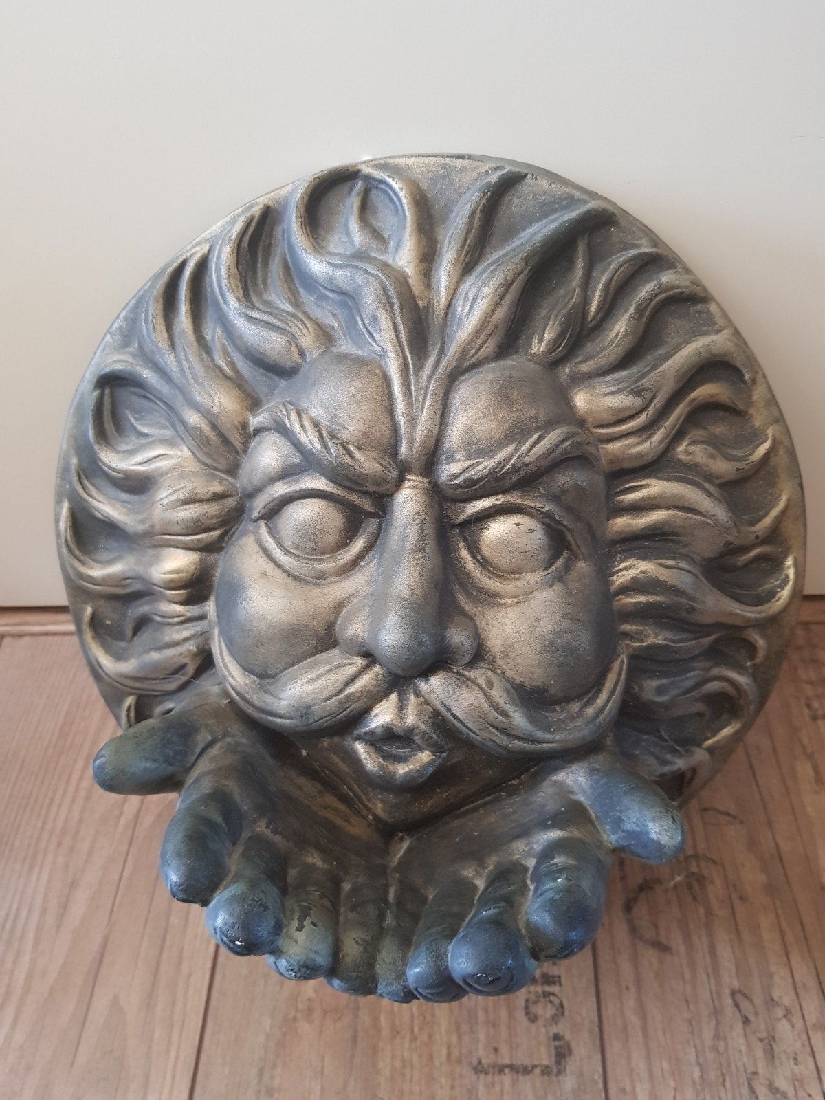 Wandbeeld wanddecoratie muurdeco, Ophalen of Verzenden, Zo goed als nieuw, Goud, Decoratieobject