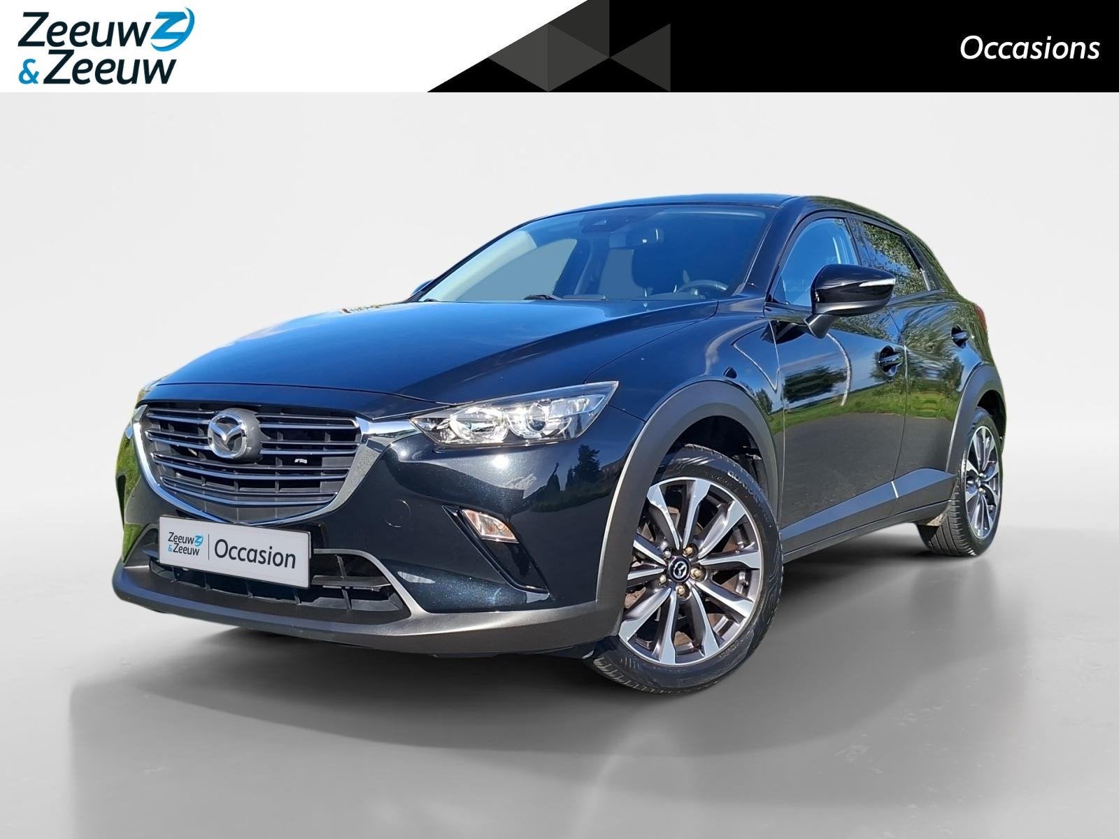 Mazda CX-3 2.0 SkyActiv-G 120 Sport Selected | Afn. Trekhaak, Auto's, Stof, 4 cilinders, Automatische klimaatregeling, Zwart