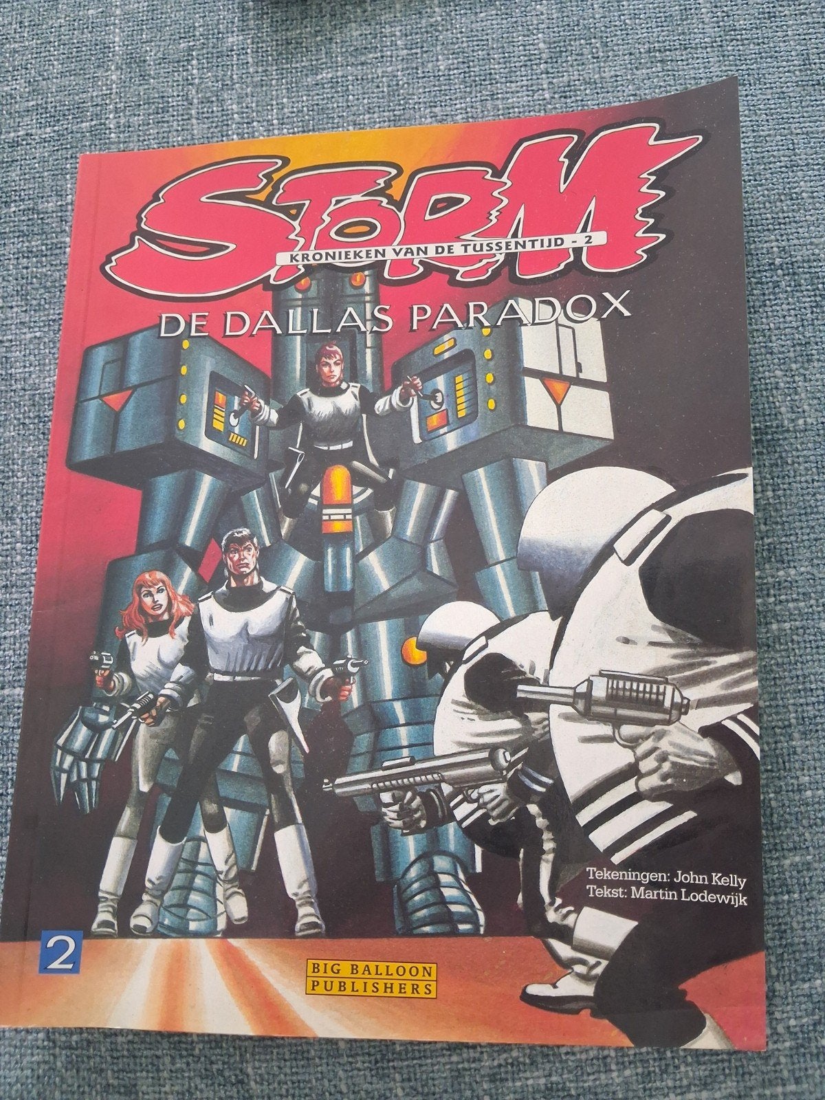 Storm stripboek, Eén comic, Ophalen, Europa