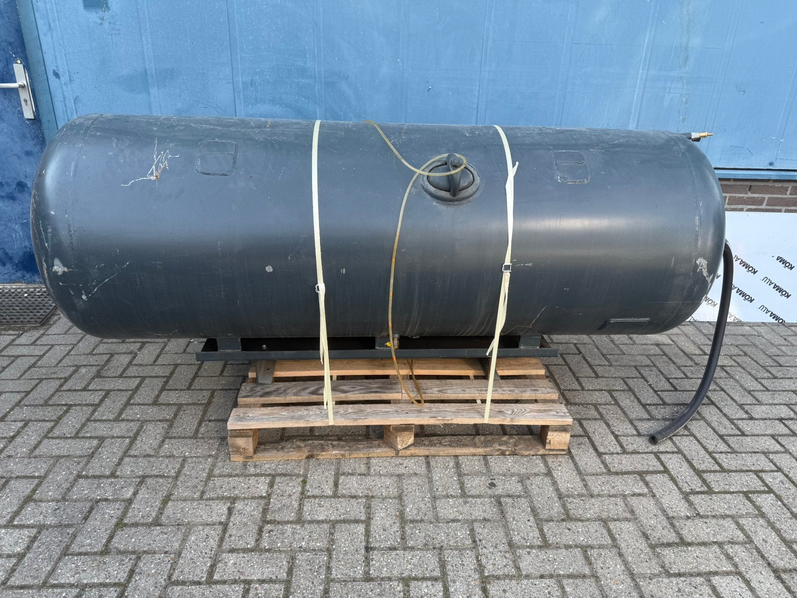 Zware compressor tank 1000 liter, Doe-het-zelf en Verbouw, Metalen, Ophalen