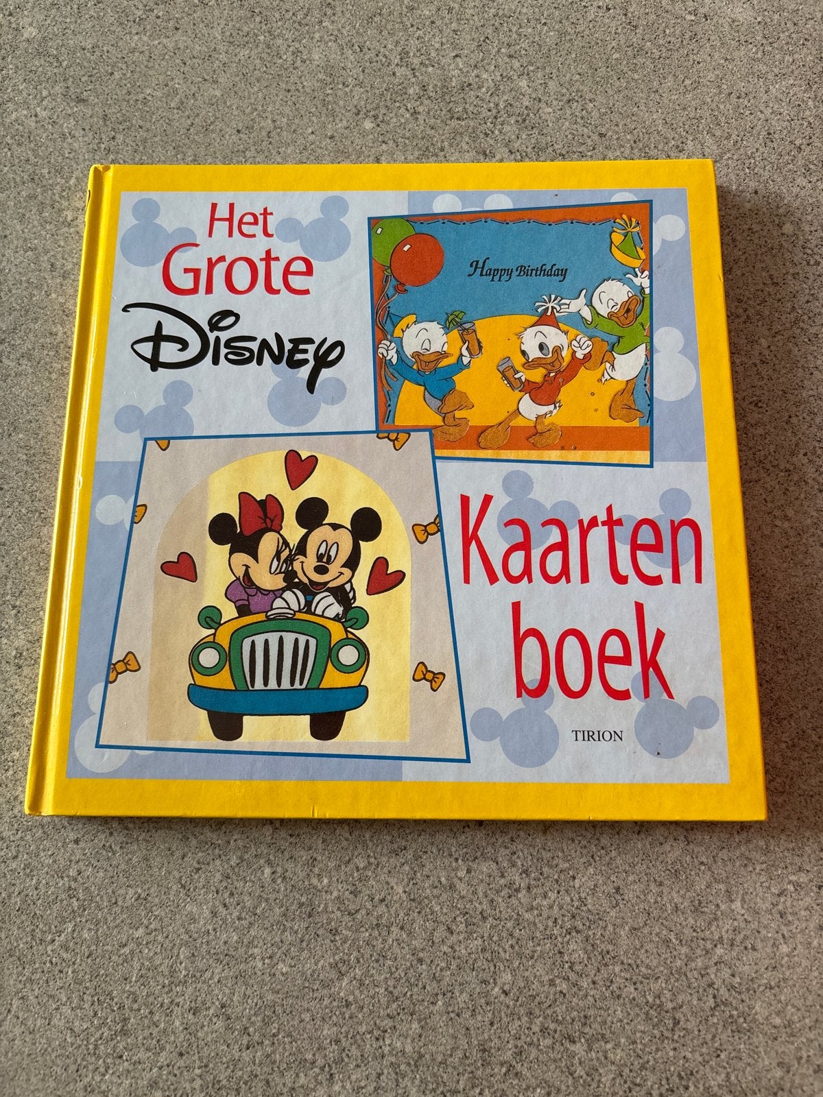 Het Grote Disney Kaartenboek - Mickey Mouse & Donald Duck, Boeken, Ophalen of Verzenden, Gelezen, Uitklap-, Voel- of Ontdekboek