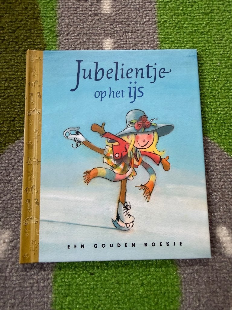 Jubelientje op het ijs klein Gouden boekje, Ophalen of Verzenden, Zo goed als nieuw, Fictie algemeen, Gouden boekje
