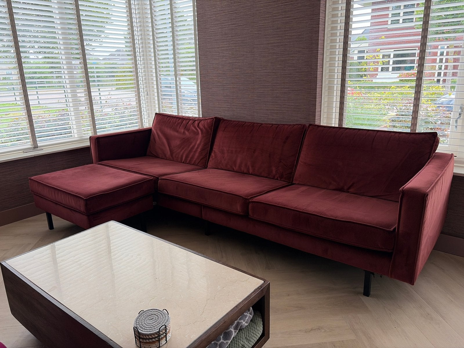3-zits bank BePureHome, 4 jaar oud, Huis en Inrichting, Ophalen, Gebruikt, Driepersoons, 75 tot 100 cm