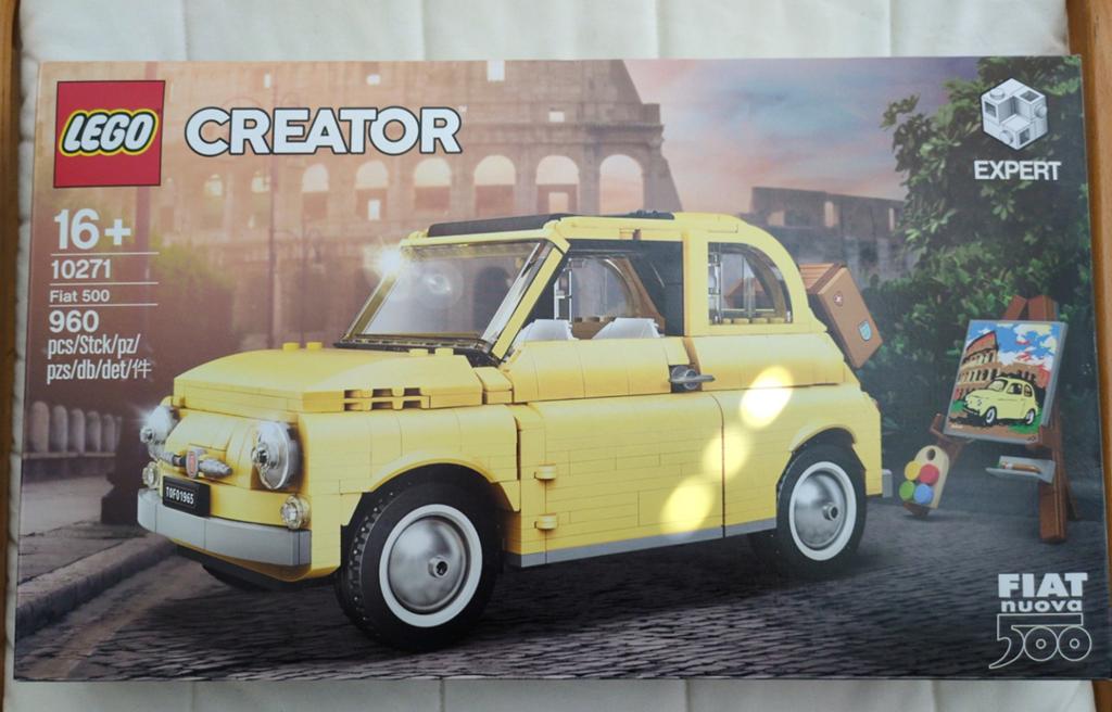 Lego Creator Expert Fiat 500 (10271) - Nieuw in ongeopendoos, Lego, Nieuw, Ophalen of Verzenden, Ongeopend/sealed